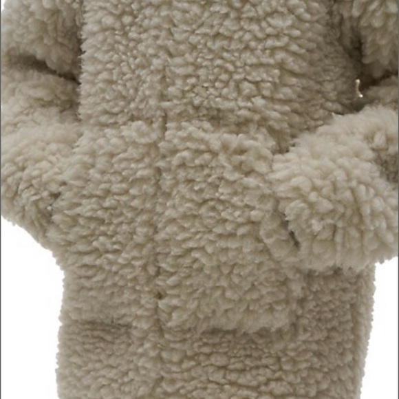 Helmut Lang Chunky Fleece Hooded Parka - Picture 2 of 12